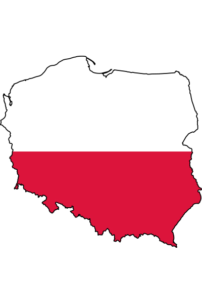 Polen Karte 400×600